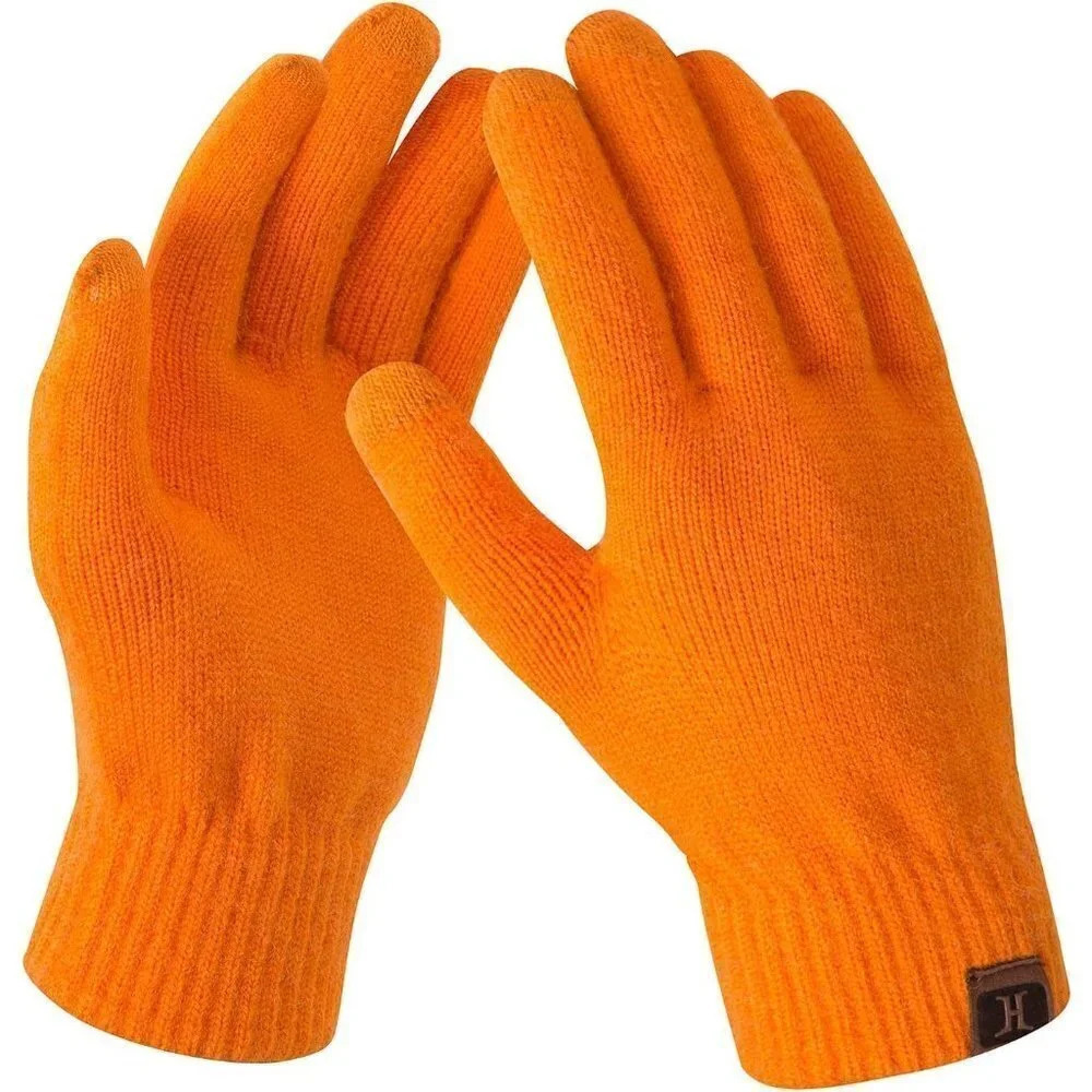 Women's Acrylic  Winter Touchscreen Stretch Thermal Magic Warm Wool Gloves